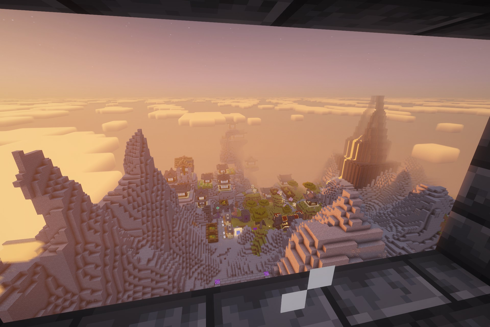 Isaac - Nice view of the base town from up here!